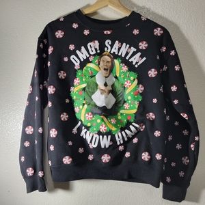 Elf Christmas Pullover Sweatshirt